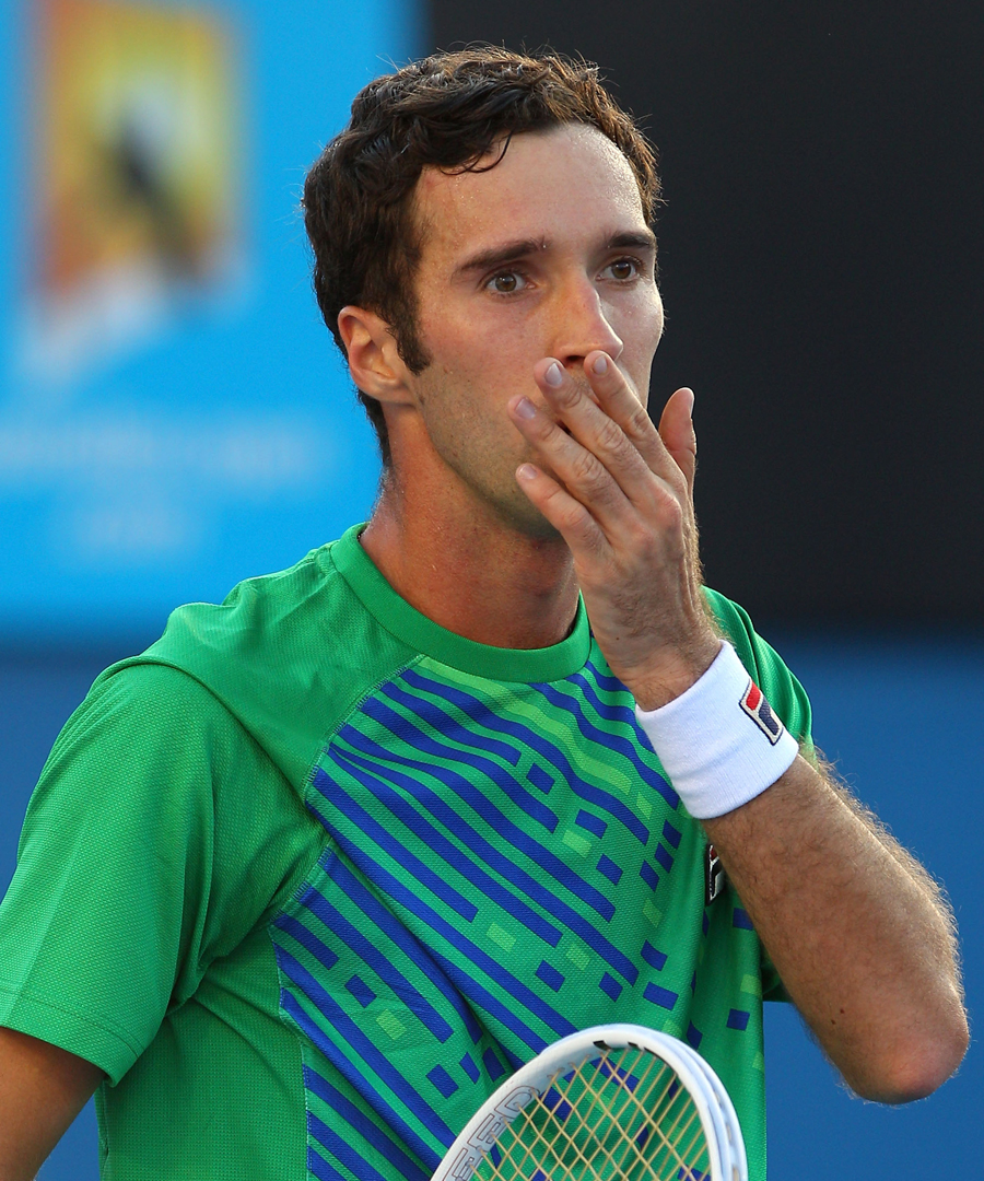 Mikhail Kukushkin is overwhelmed at his victory