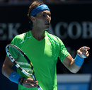 Rafael Nadal gets pumped up