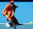 Ana Ivanovic digs out a volley