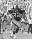Franco Harris in action for the Pittsburgh Steelers