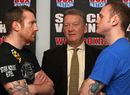 George Groves and Kenny Anderson pose with Frank Warren