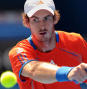 Andy Murray stares down his next shot