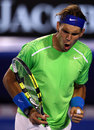 Rafael Nadal pumps his fist