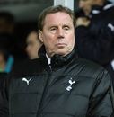 Harry Redknapp looks on prior to kick-off