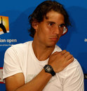 Rafael Nadal answers questions from the press