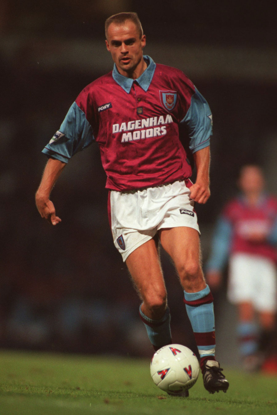 Marco Boogers in action for West Ham