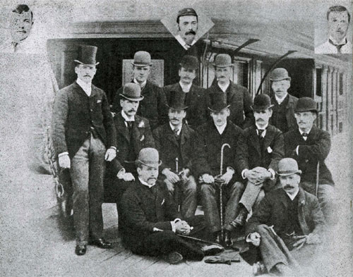 The first MCC side to tour South Africa 1888-89
