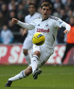 Swansea's Danny Graham opens the scoring for his side against Norwich