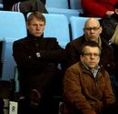 Stuart Pearce watches the action