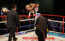 Chris Eubank Jnr enters the ring in style