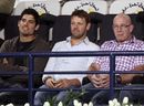 Alastair Cook watches the Dubai Championship