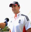 Graeme Swann speaks during a press conference