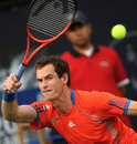 Andy Murray whips a forehand