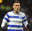Federico Macheda looks for the ball