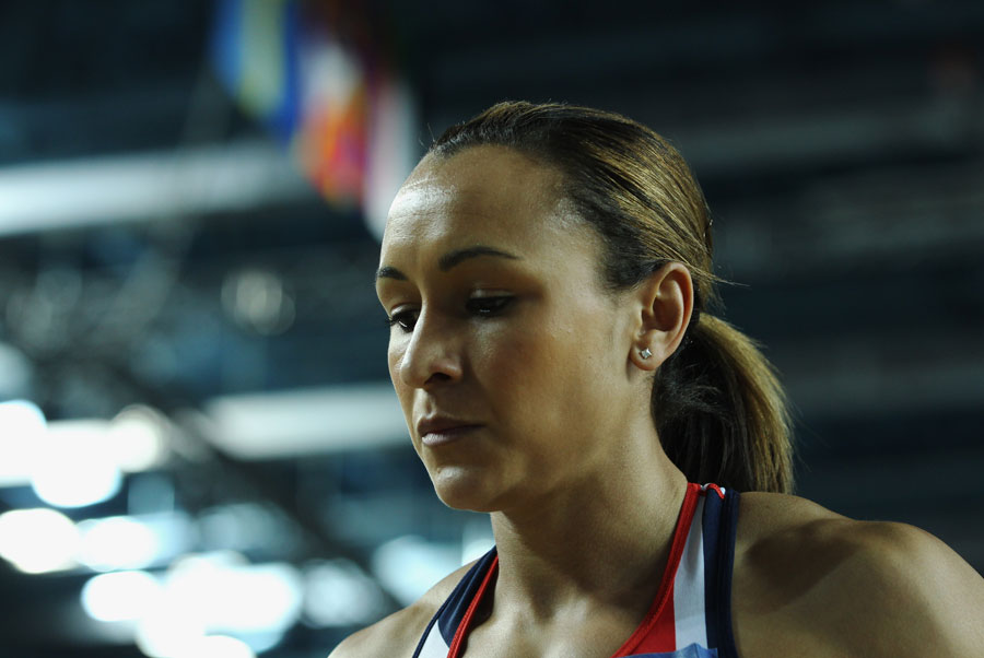 Jessica Ennis struggles to hide her disappointment