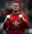 Paul Robinson is delighted after keeping a clean sheet