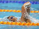 Ian Thorpe trains during an Australian Swimming Championships training session