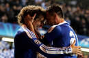John Terry celebrates with David Luiz