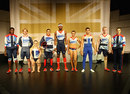 British stars pose for the cameras at the Team GB Olympic kit launch
