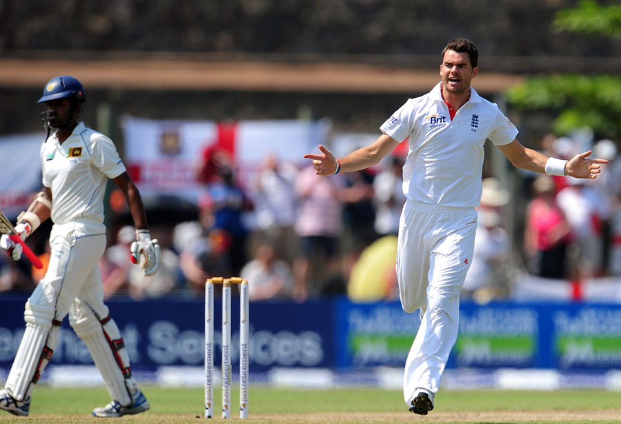 James Anderson struck two early blows
