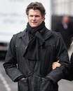 Chris Cairns arrives at the High Court in London
