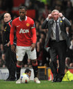 Sir Alex Ferguson screams at Patrice Evra