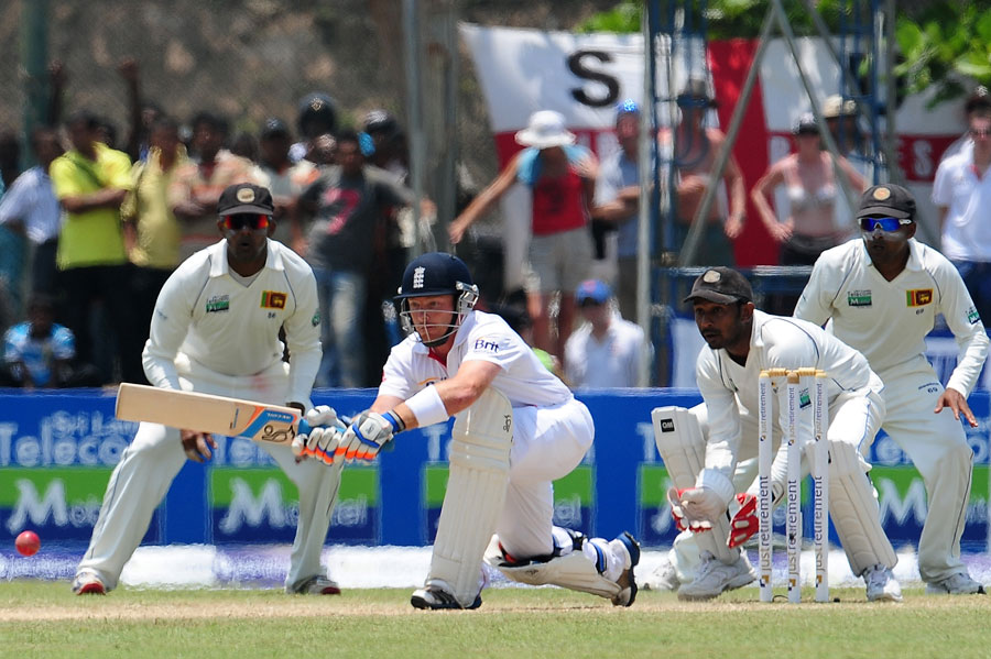 Ian Bell tried to get the innings moving