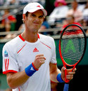 Andy Murray pumps his fist