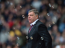 Sam Allardyce watches from the sidelines
