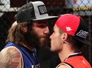 Michael Chiesa and Jeremy Larsen face off