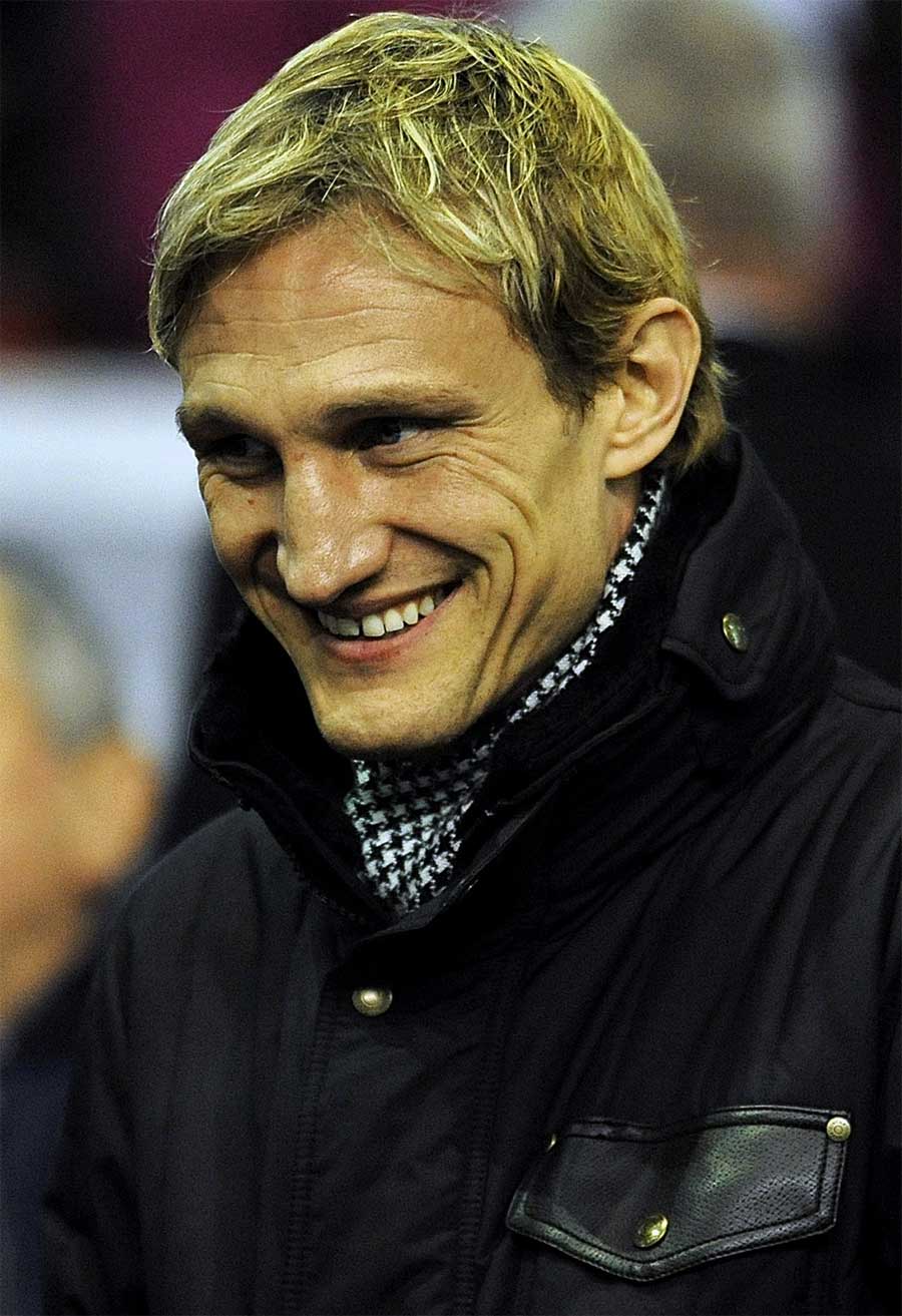 Sami Hyypia watching his former side