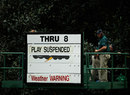 Bad weather brings an end to the Par 3 Tournament