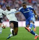 Didier Drogba lets fly