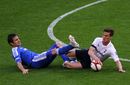 Frank Lampard and Scott Parker battle for the ball