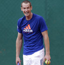 Andy Murray shares a laugh