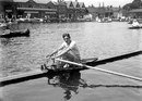 Alexander McCulloch took the silver medal in the single sculls