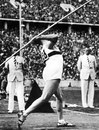 Gerhard Stoeck powered his way to gold in the javelin