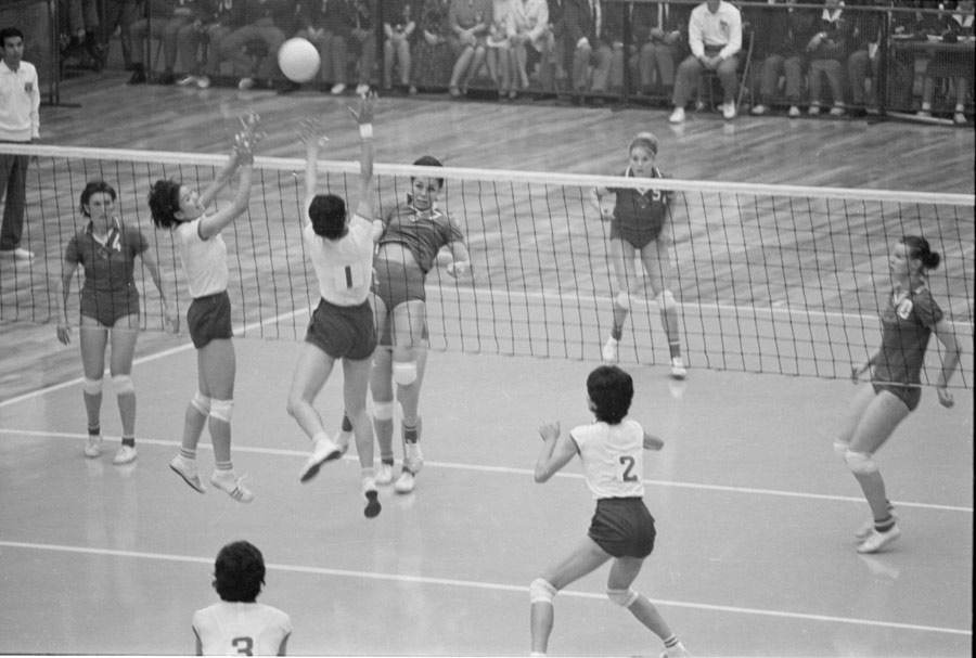 Women's volleyball entered the Olympics for the first time and Japan won gold