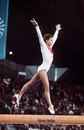 Olga Korbut won gold in the team competition, beam and the floor