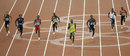 Usain Bolt was streets ahead of his rivals in the 200m