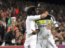 Ramires celebrates his goal