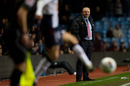 Alex McLeish watches the action