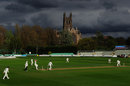 Clouds loom during the Worcestershire v Nottinghamshire game