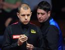 Barry Hawkins sees what's on offer