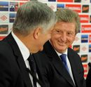 Roy Hodgson sits alongside David Bernstein