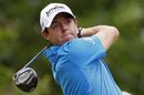 Rory McIlroy follows his drive