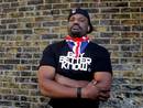 Dereck Chisora poses for the cameras