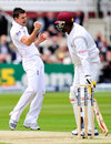 James Anderson removed Kirk Edwards as his second wicket