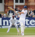 Alastair Cook hits a boundary