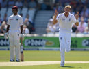 Stuart Broad removed Adrian Barath for a duck